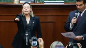 Gobernadora interina Sinaloa en contexto de crisis política y retos de seguridad en México