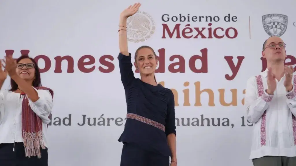 Claudia Sheinbaum visita Chihuahua y mantiene un encuentro con Maru Campos para abordar la coordinación entre ambos gobiernos